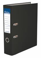 Lever arch file, 75 mm, A4, PP/cardboard, VICTORIA OFFICE, black